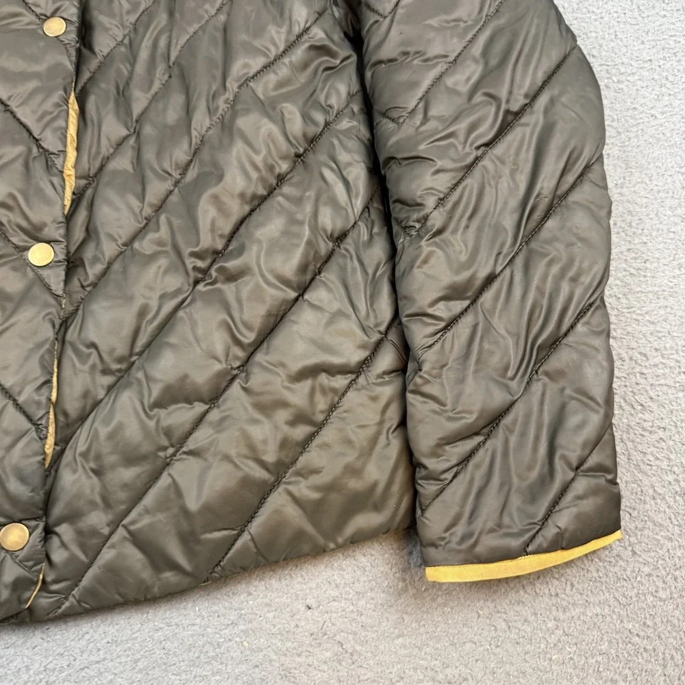 Scotch & Soda Jacket Mens Large Quilted Puffer Reversible Snap Front Modern - Picture 2 of 10